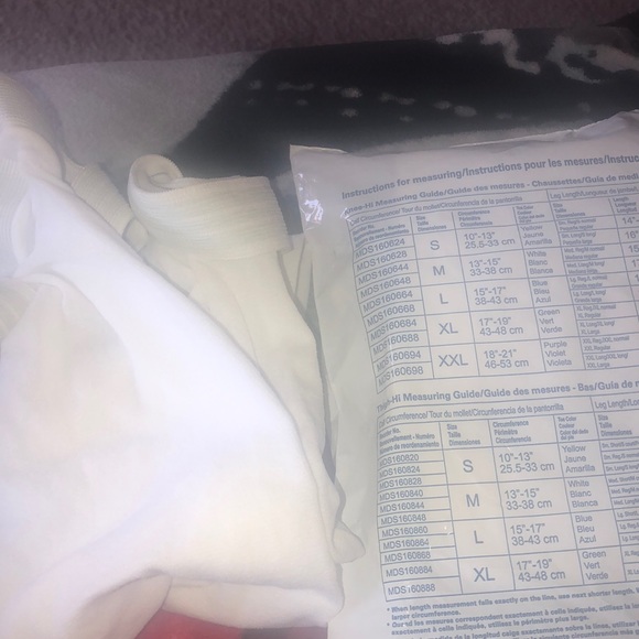 Compression Elastic Stocking 80% Nylon2%Spandex - Picture 1 of 3